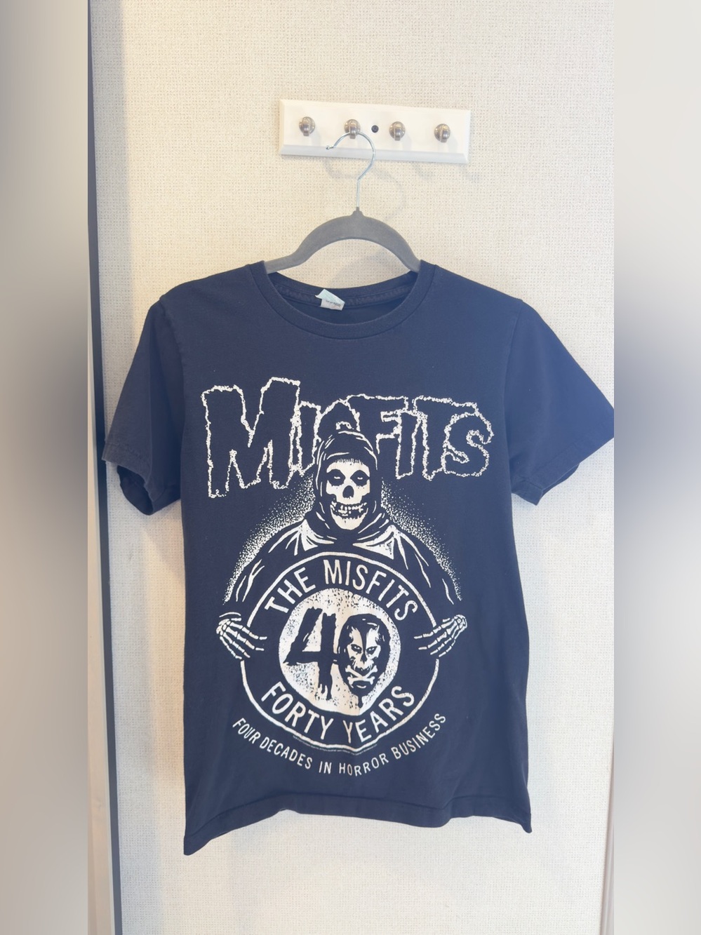 Misfits Band 40 Year Anniversary Band Graphic Tee